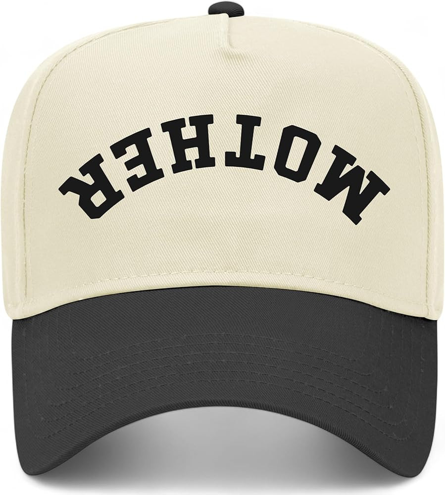 Mother Upside Down Vintage Trucker Hat | Premium Snapback Baseball Hat for Women, Moms, & Mothers | Amazon (US)