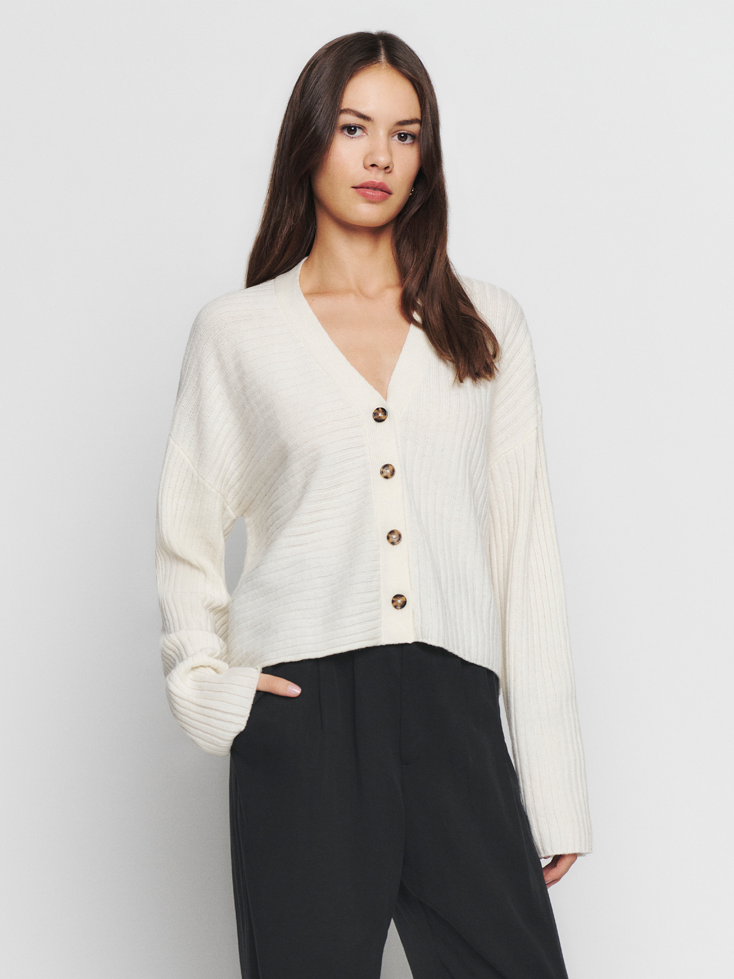 Trieste Regenerative Wool Cardigan | Reformation (Global)