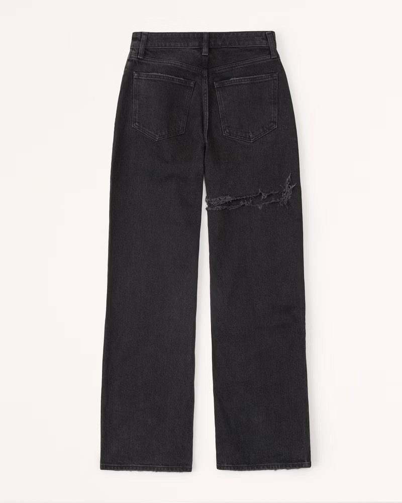Women's Curve Love High Rise 90s Relaxed Jean | Women's Bottoms | Abercrombie.com | Abercrombie & Fitch (US)