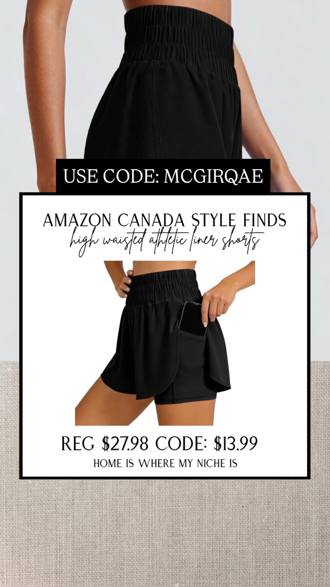 S T Y L E / high waisted athletic liner shorts. Available in 9 colors sizes S-XXL

Amazon Canada 

#LTKplussize #LTKcanada #LTKmidsize