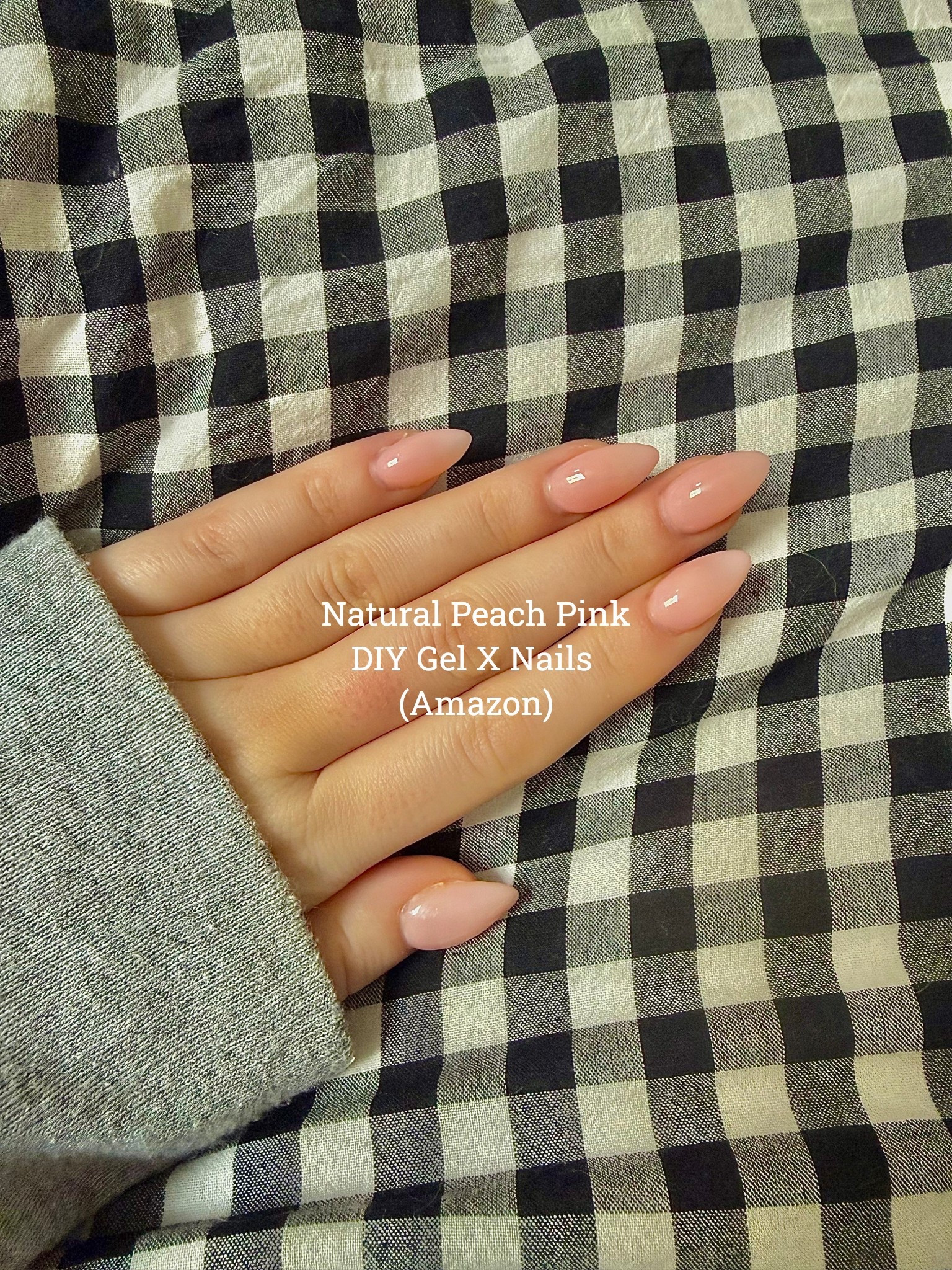 DIY Gel X nails at home! Everything linked and used is inexpensive and from Amazon Prime. This color is a combination of the two colors that are listed below in the exact products. It creates a peach pink gel that is perfect for warm toned skin. I have found that it matches my warm skin more than bubble bath by OPI even though it’s still a beautiful color. Doing Gel X is easy. It’s press on nails with a glue that cures under a light. 

#LTKBeauty #LTKselfcare #LTKdayinmylife