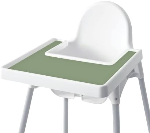 High Chair Placemat for IKEA Antilop Baby High Chair, Silicone Placemats, High Chair Tray Finger ... | Amazon (US)