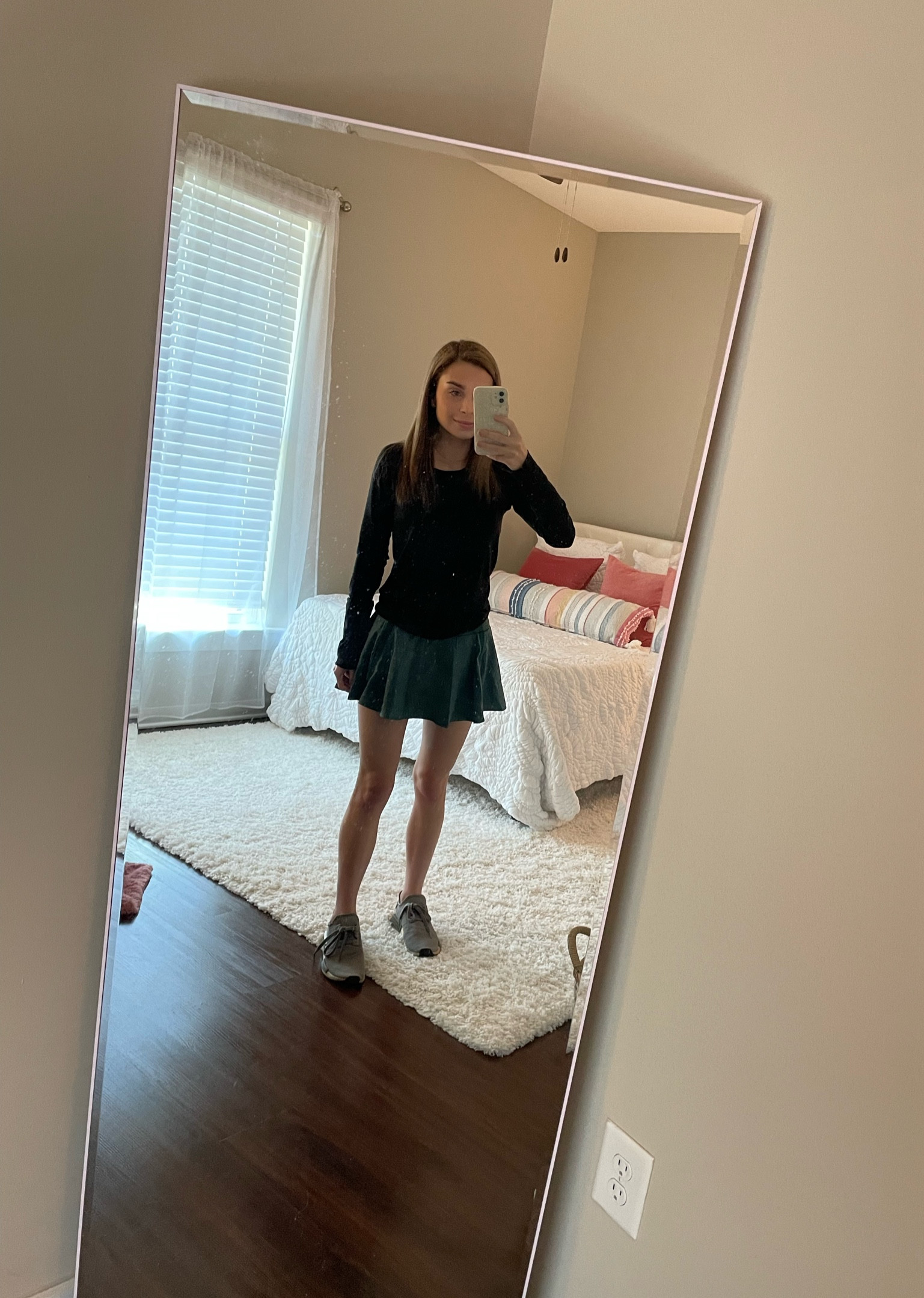 Great everyday athletic outfit 🖤 ft the best Amazon tennis skirt I’ve found!

#LTKstyletip #LTKfit #LTKunder50