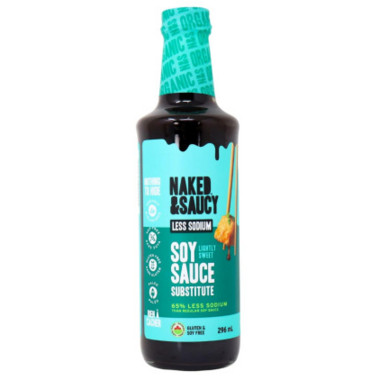 Naked & Saucy Coconut Aminos Lightly Sweet Soy Sauce Substitute | Well.ca