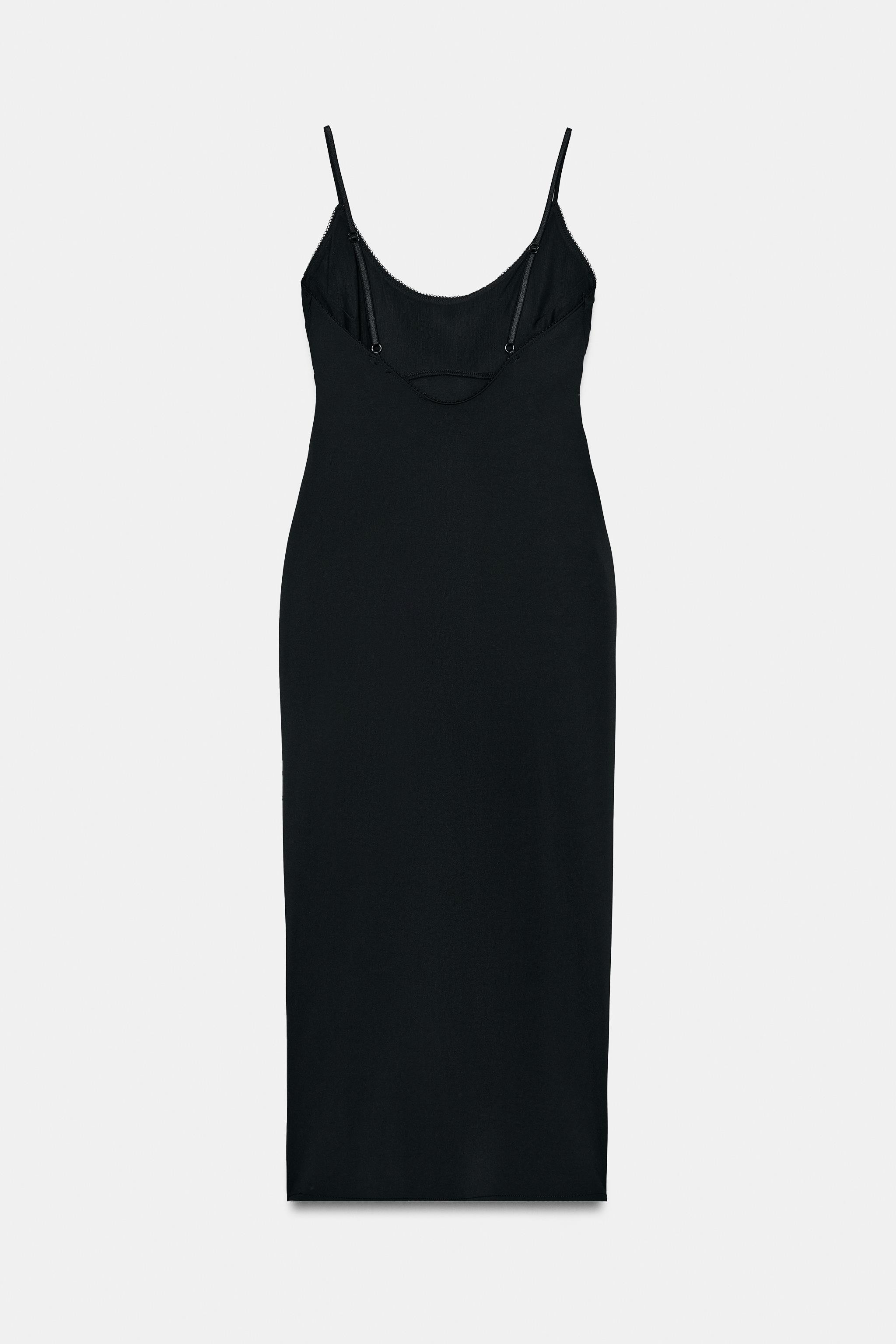 STRAPPY MIDI DRESS | Zara US