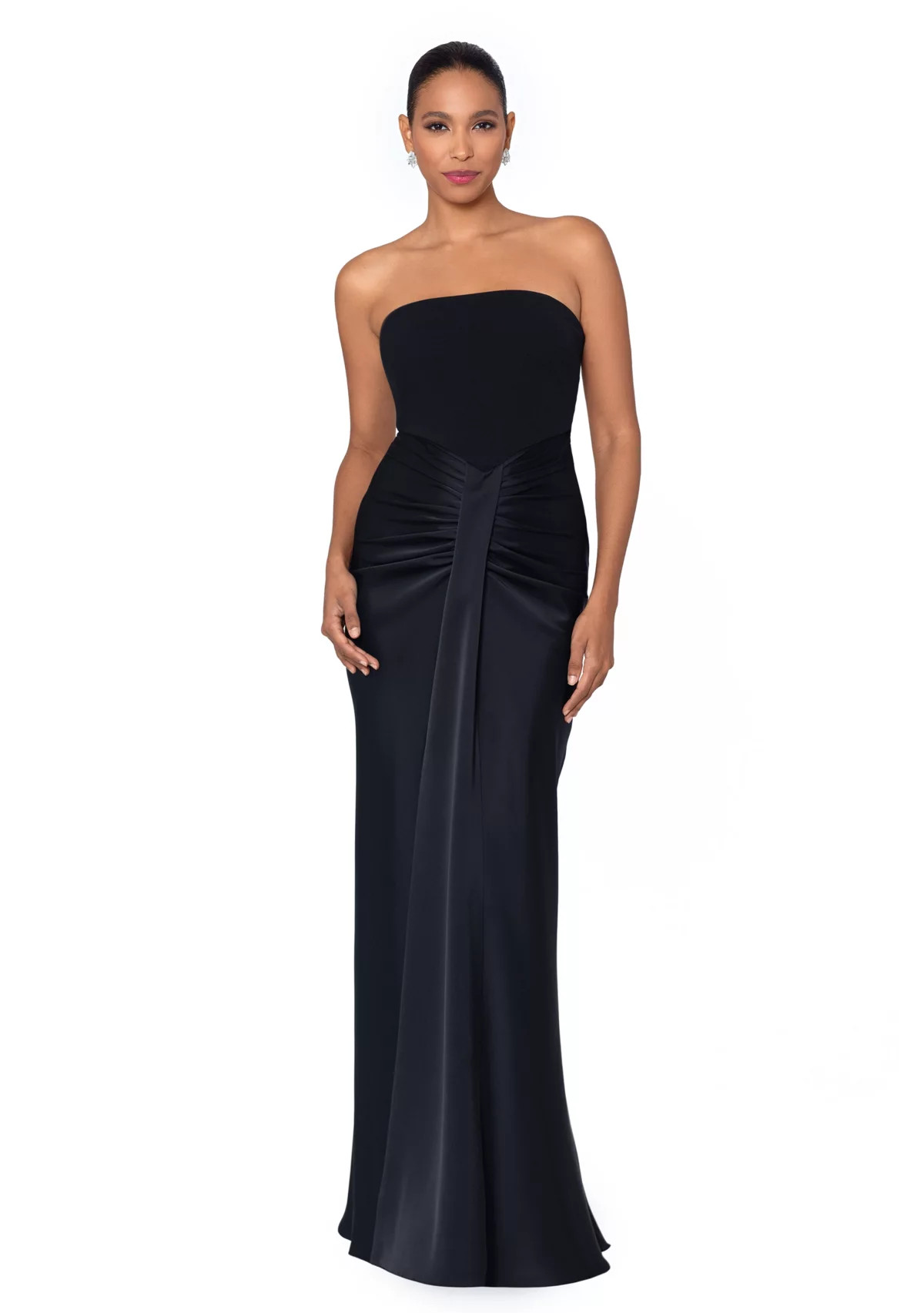 Women's Sleeveless Solid Satin Slim Gown | Belk