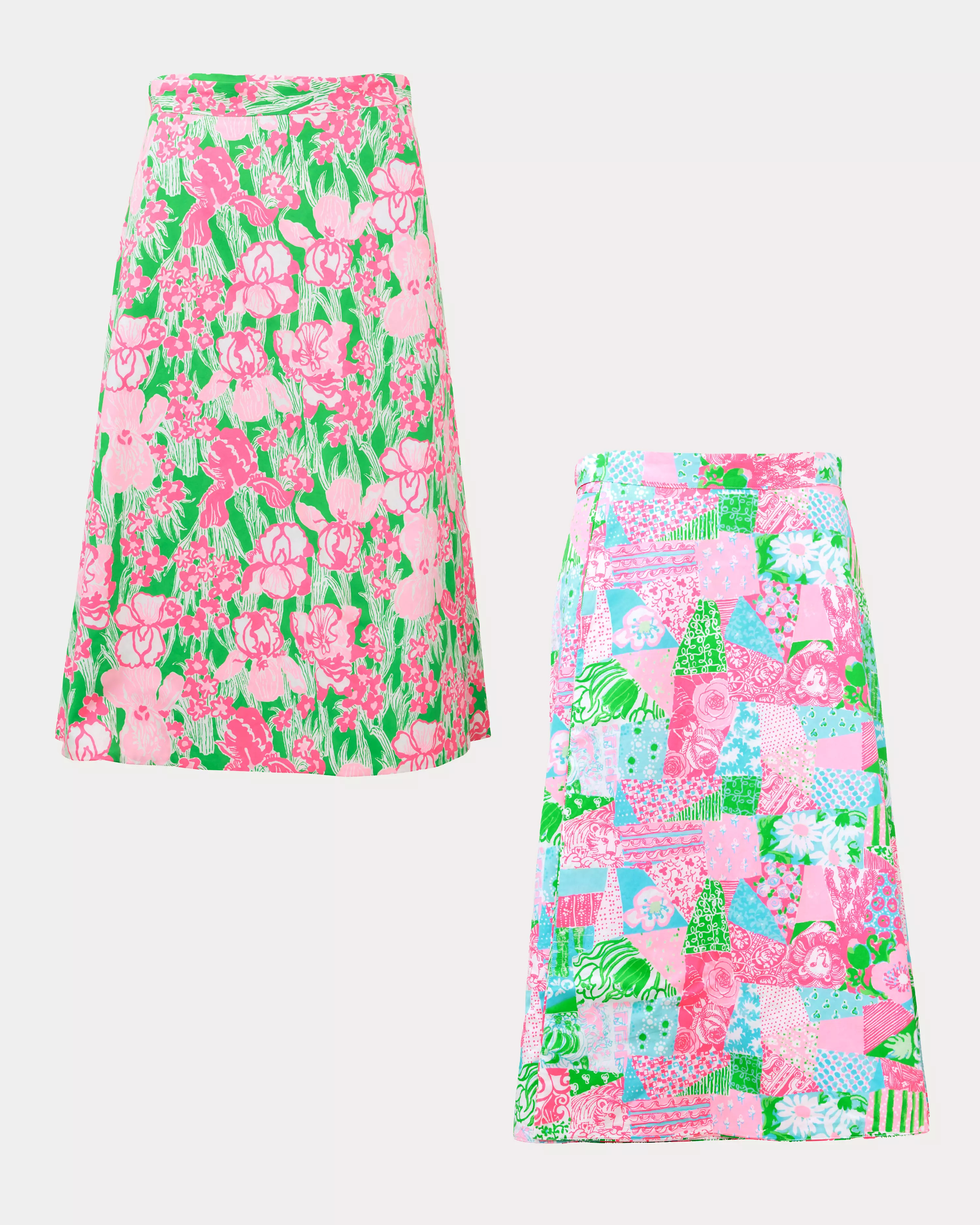 Constance Reversible Midi Wrap Skirt | Lilly Pulitzer