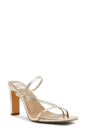 DV by Dolce Vita Starlit Sandal in Gold Metallic at Nordstrom Rack, Size 8 | Nordstrom Rack