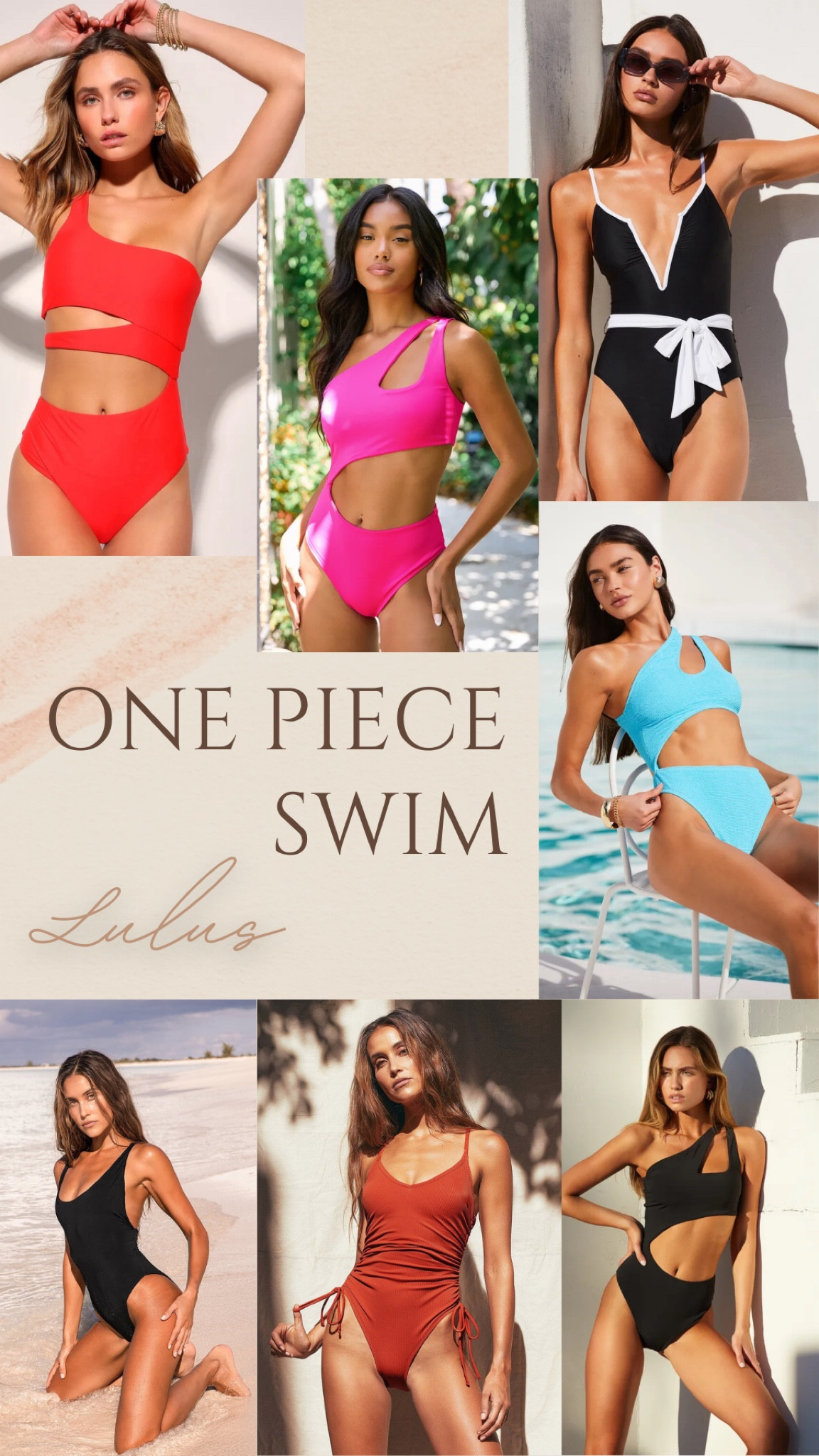 One piece swim picks from Lulus 
Under $100

#lulus #swim #beach #pool  #travel #vacation 

#LTKSeasonal #LTKU #LTKswim
