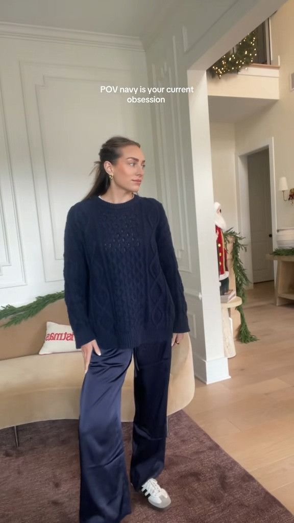 Pants are Abercrombie size small long ! Sweater is currently 50% off and reminds me of aritzia ! 

#LTKFindsUnder100 #LTKHoliday