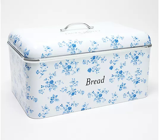 Laura Ashley Bread and Baked Goods Storage Bin with Handle | QVC