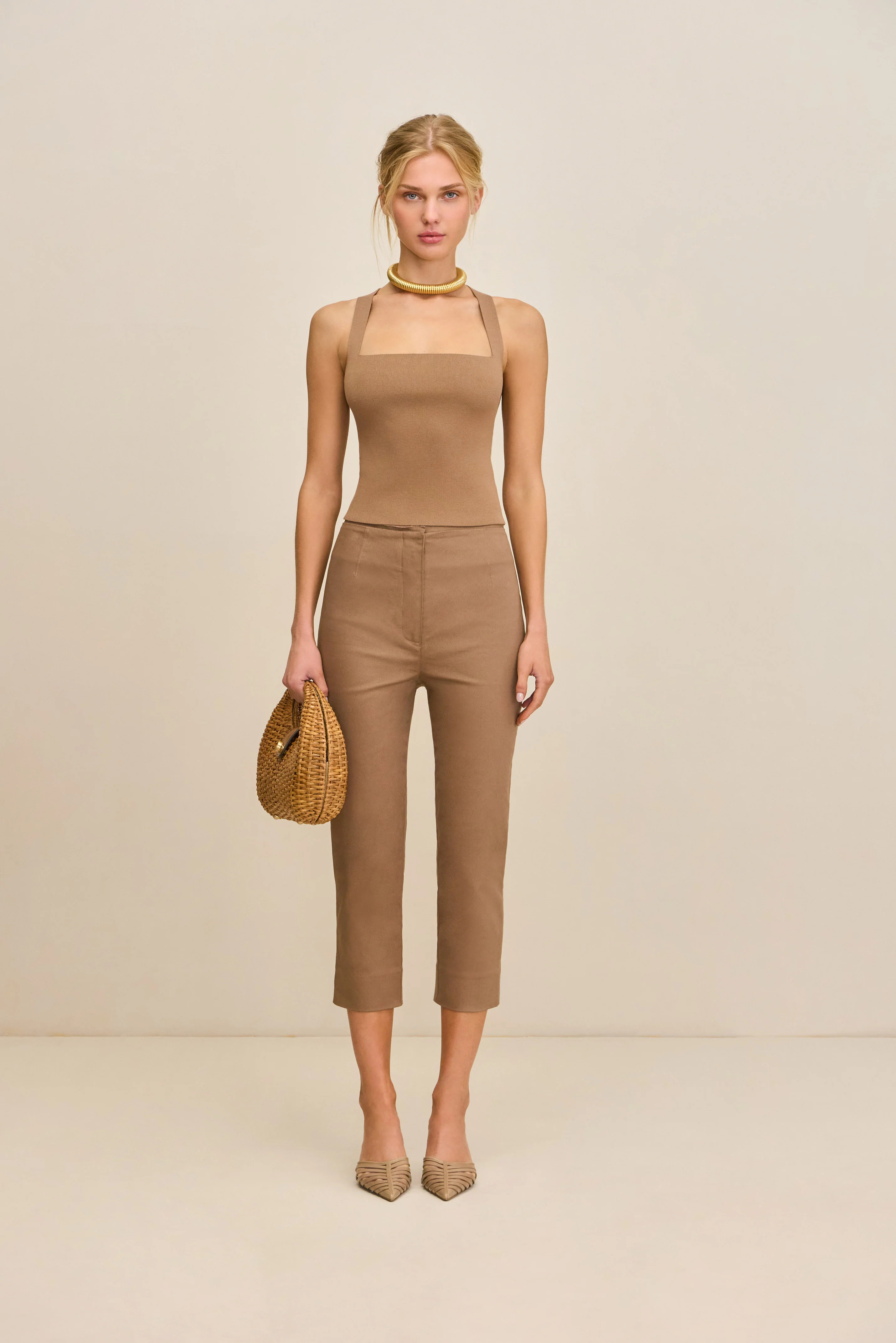 CRAWFORD KNIT TOP - MONTE | Cult Gaia - US