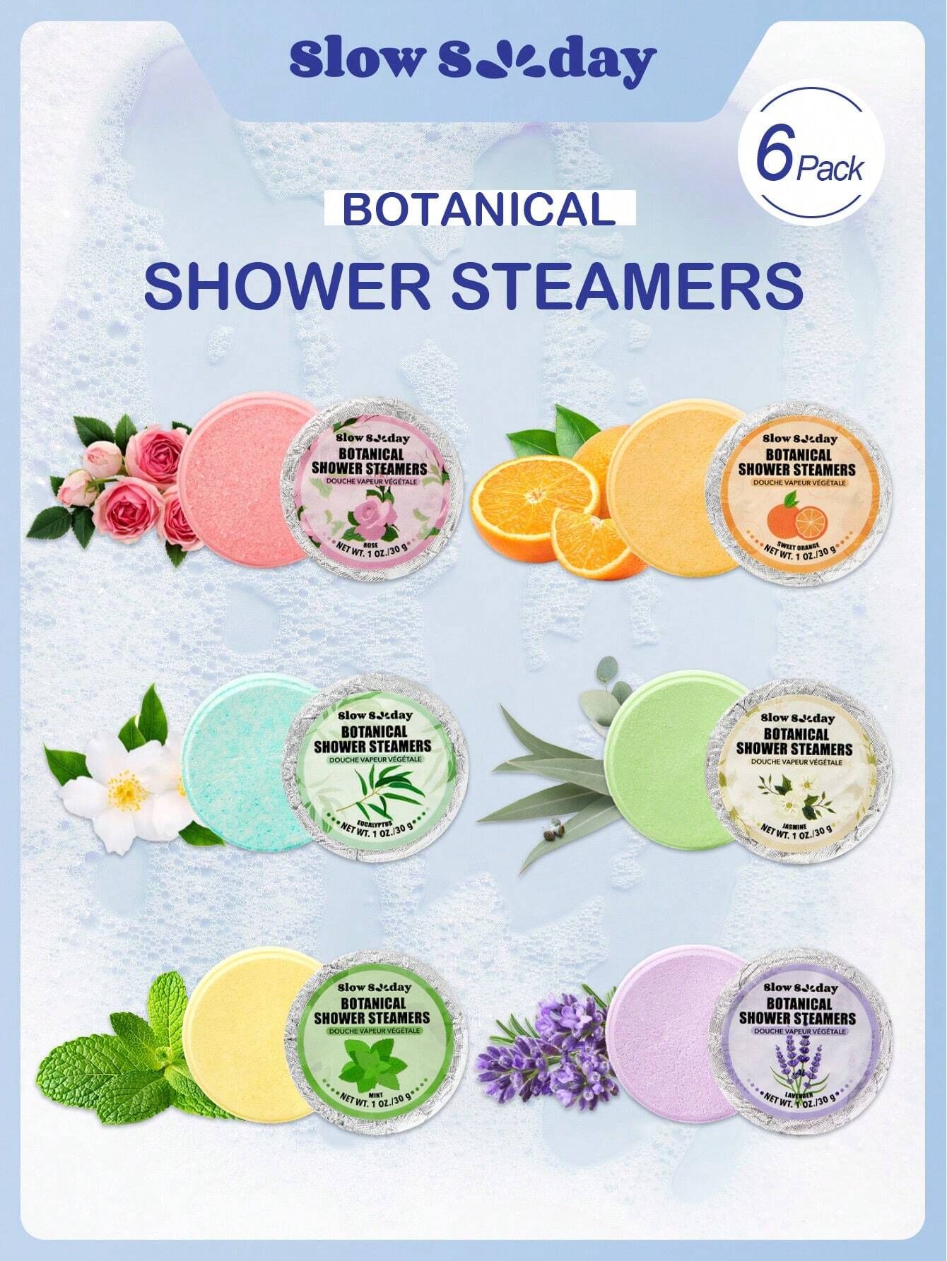 SlowSunday Botanical Shower Steamers | SHEIN