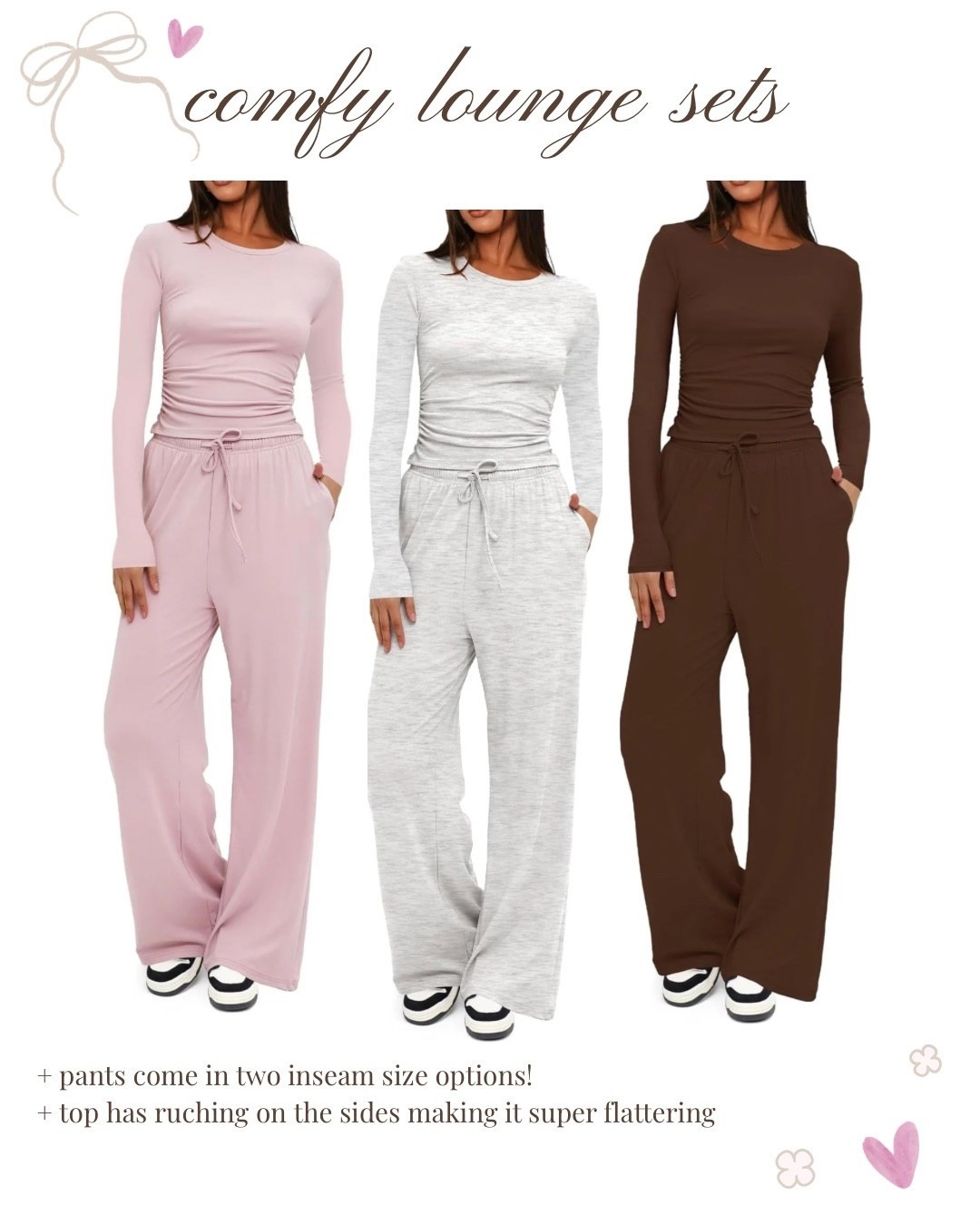 Comfy lounge set for spring! Comes in two different inseam sizes for the tall girlies too 🤎

Loungewear, Amazon finds, spring outfits 

#LTKTall #LTKootd