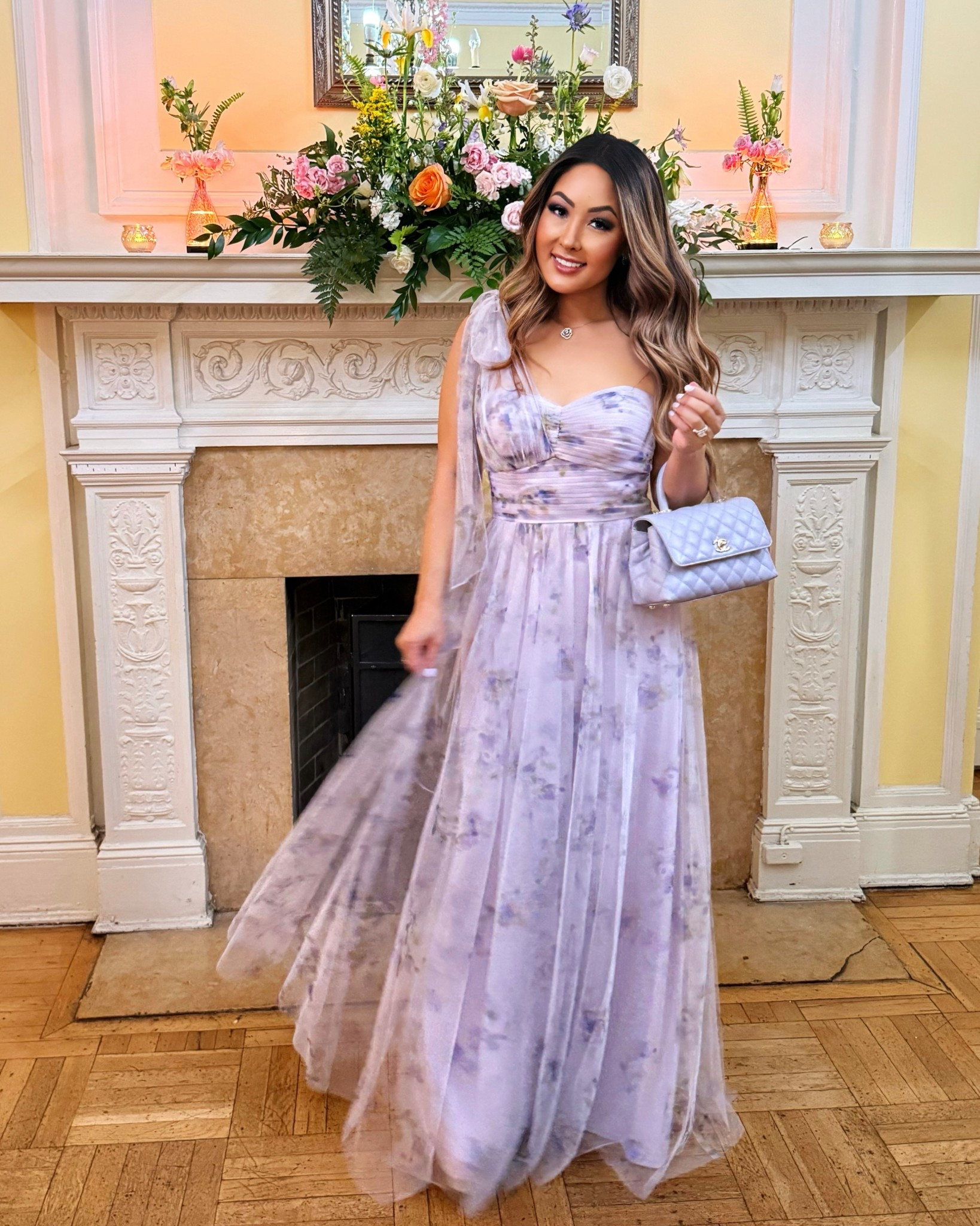 Lavender Haze in real life! Love this super flowy and ethereal dress! 

#LTKWedding #LTKStyleTip #LTKParties