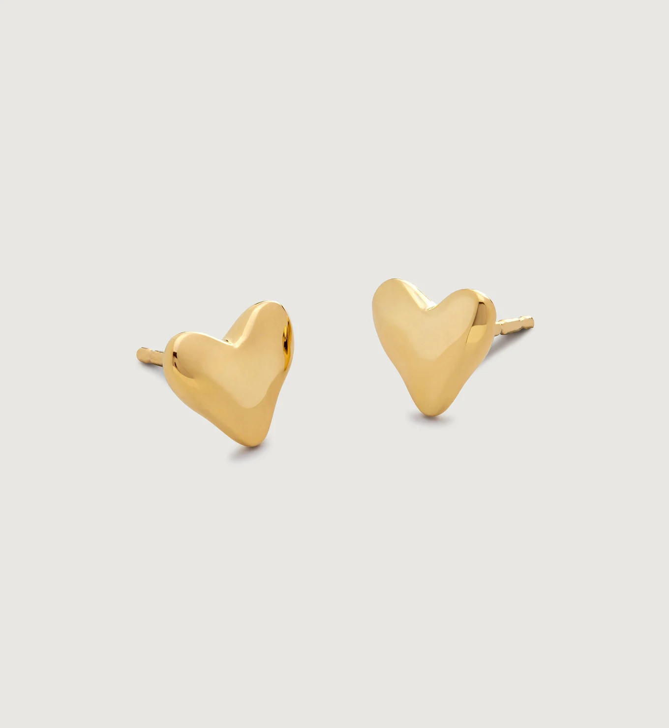 Heart Stud Earrings | Monica Vinader (Global)