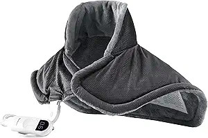 Bedsure Heating Pad for Neck and Shoulders Pain Relief, Weighted Heating Pad Gift for Women, Men,... | Amazon (US)