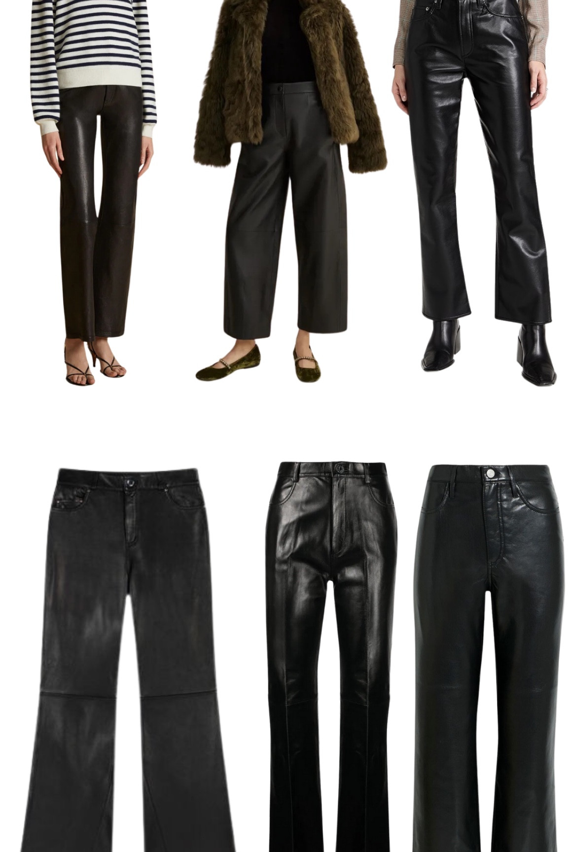 The Black Leather Pant Edit

#LTKworkwear #LTKsalealert #LTKSeasonal