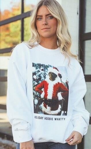 Holiday Hoobie Sweatshirt | Material Girls