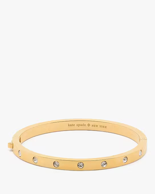 Set In Stone Hinged Bangle | Kate Spade (US)