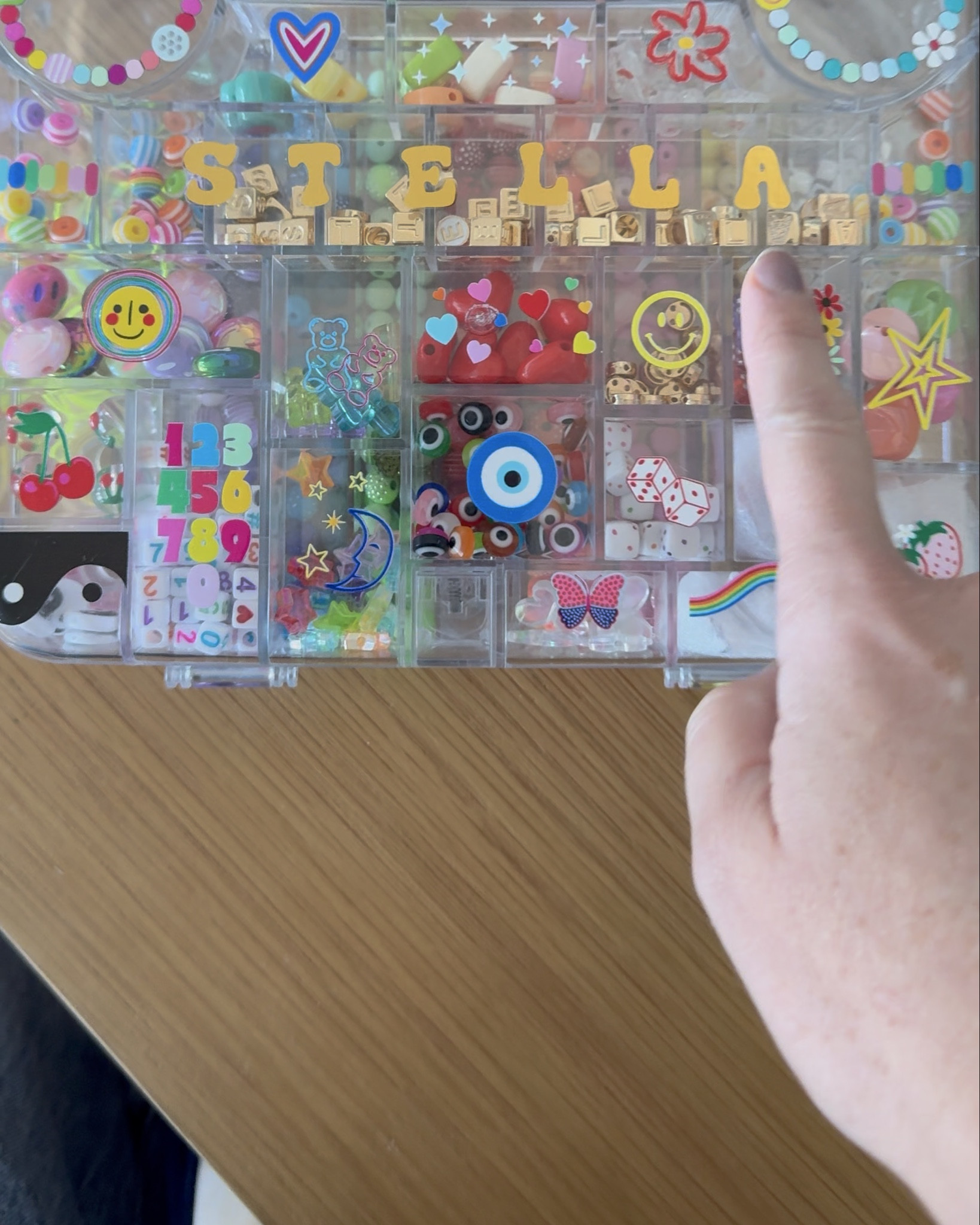 This custom beading kit is ridiculously cute & the perfect holiday gift! No more running out of letters to spell your little one’s name! 🌈 ✨ 💕

#LTKKids #LTKHoliday #LTKFamily