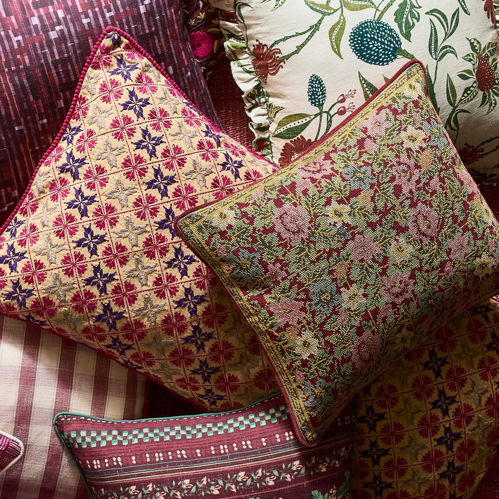 Needlepoint Pillow Cover | GreenRow