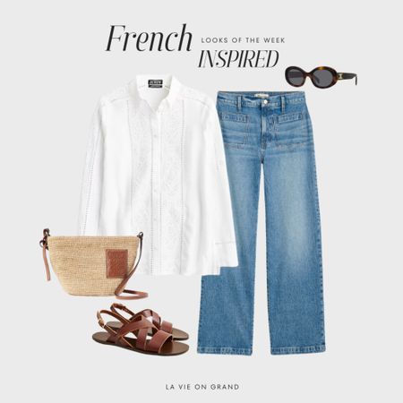 French Inspired looks of the week. 
Summer Outfits 

#LTKOver40 #LTKStyleTip #LTKSeasonal