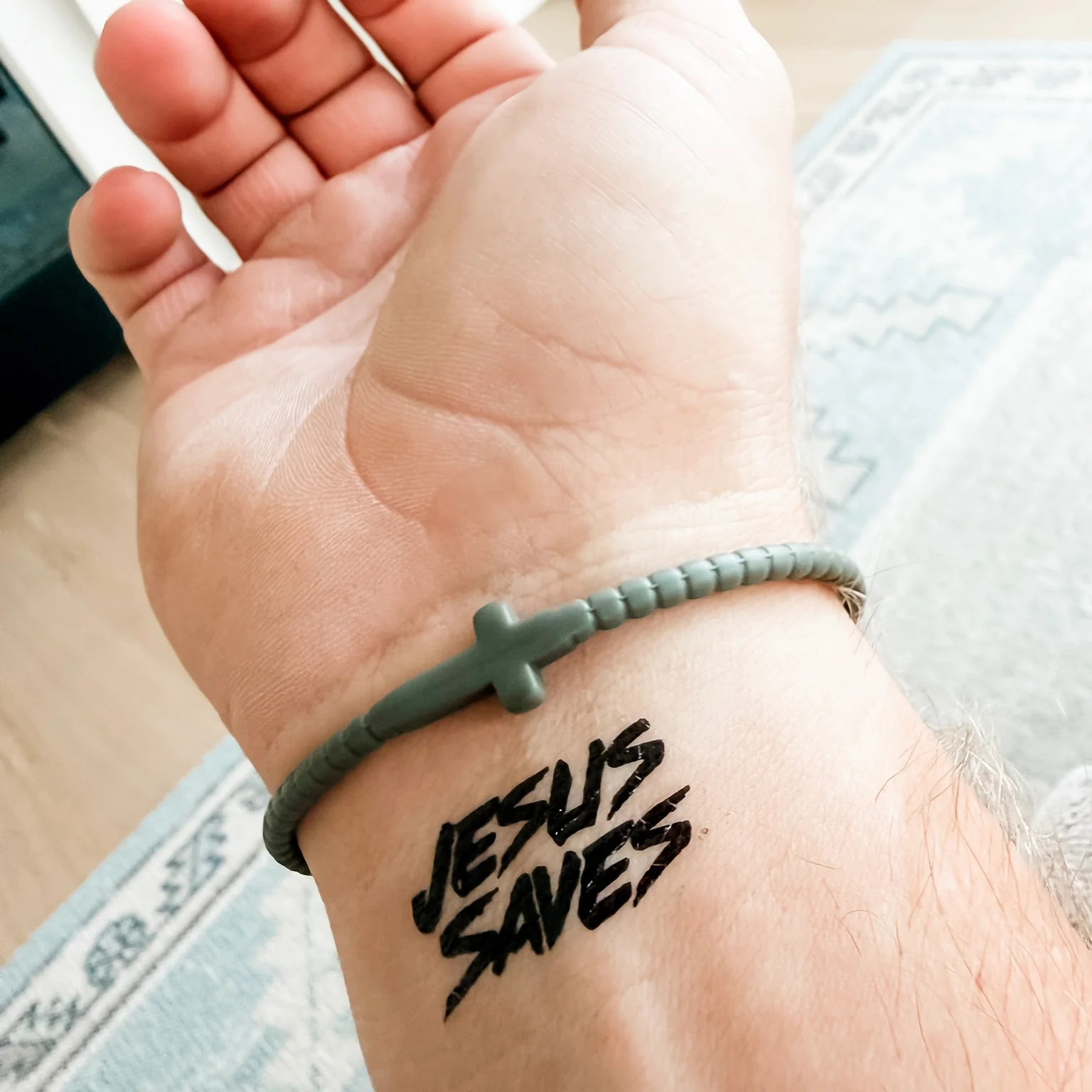 Jesus Temporary Tattoos | Ryan & Rose