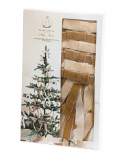 Set Of 12 Velvet Pre-tied Bows With Clips | Pillows & Decor | Marshalls | Marshalls