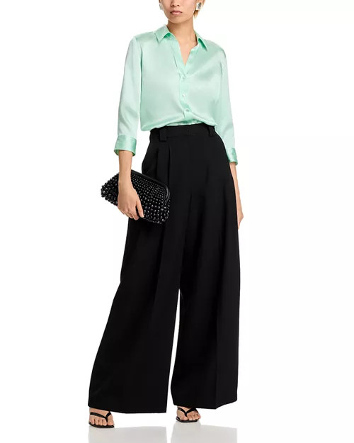 Dani Silk Charmeuse Blouse | Bloomingdale's (US)