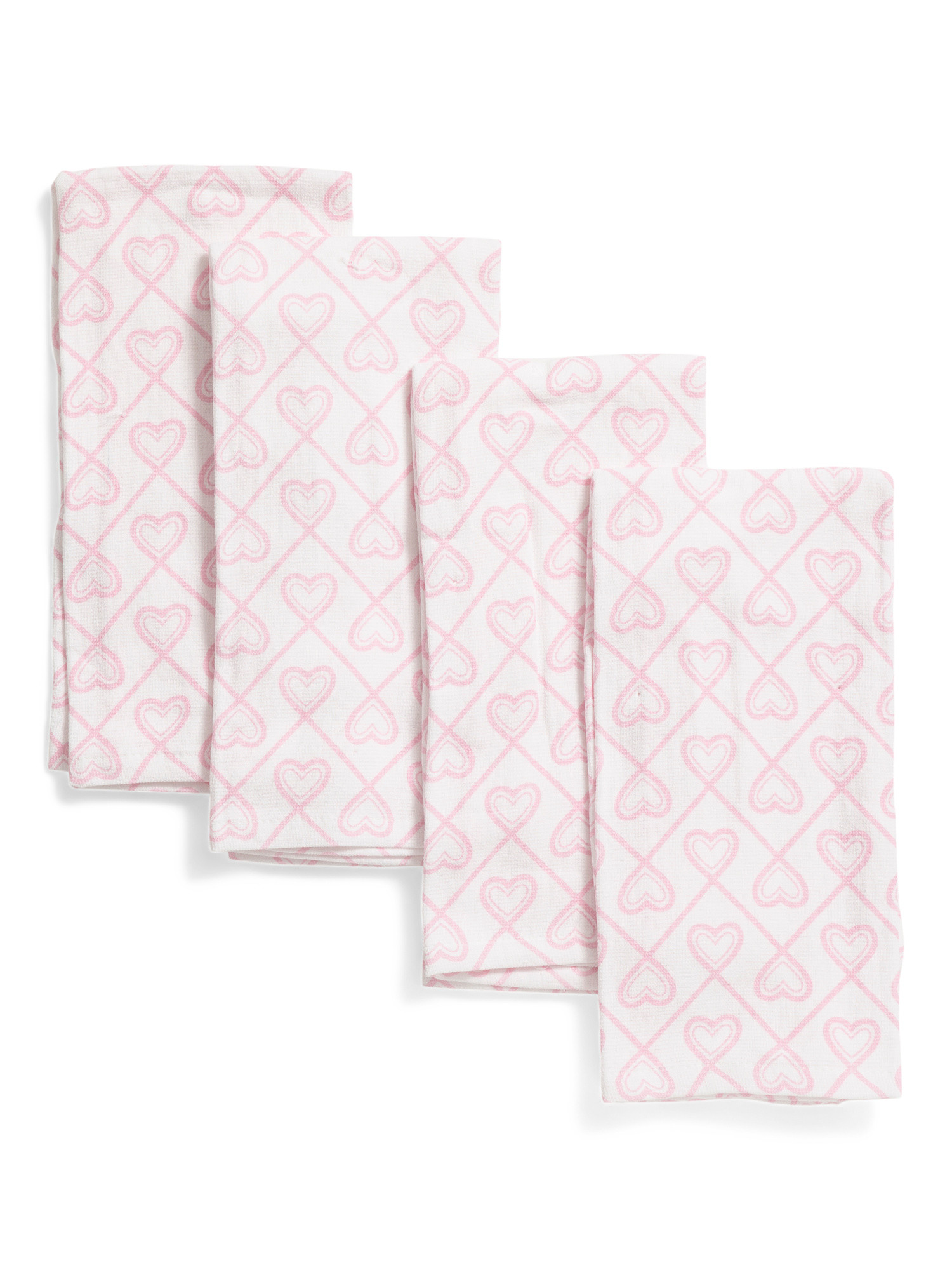 Set Of 4 Vday Kitchen Towels | TJ Maxx