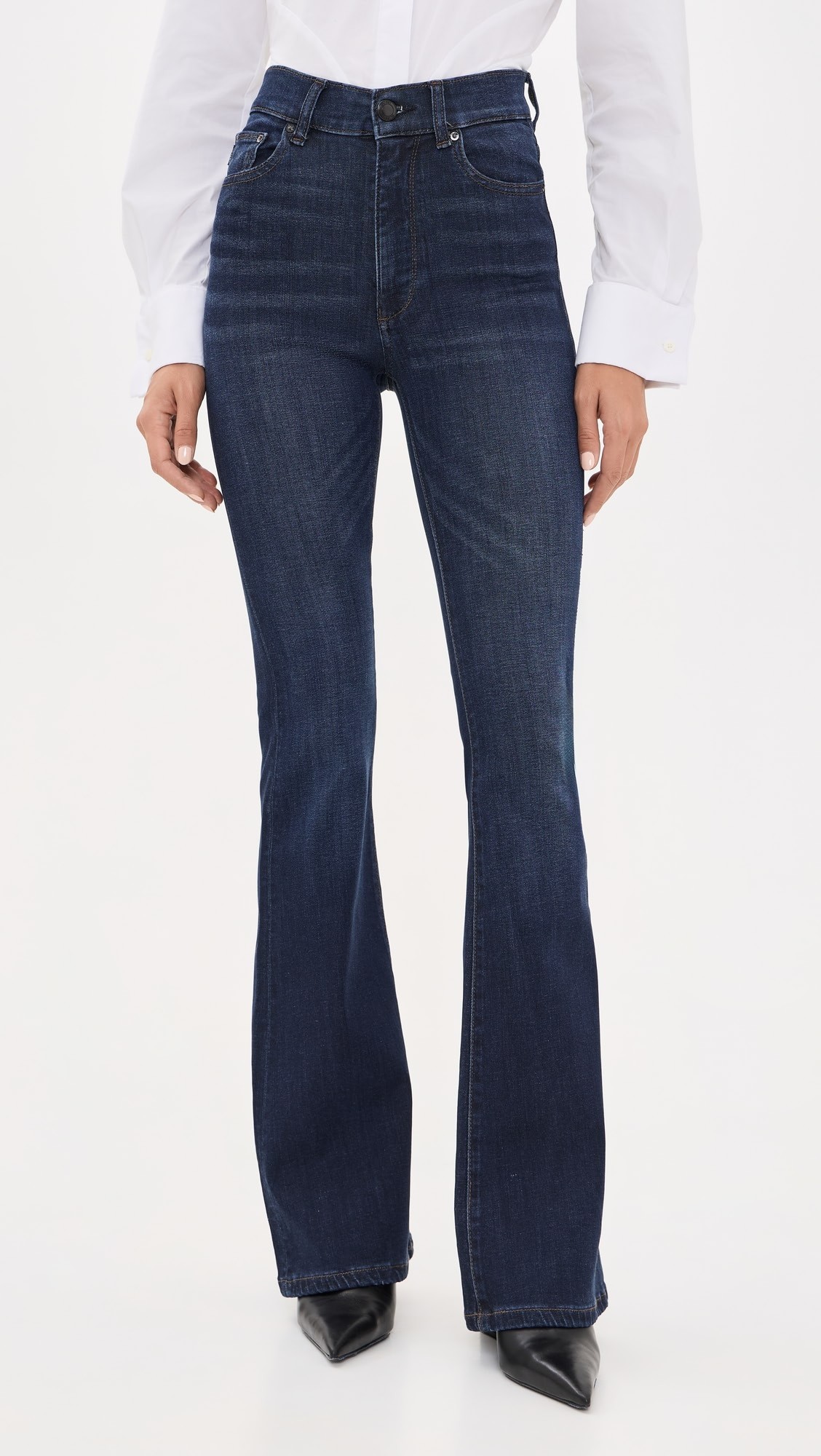 DL1961 Bridget Bootcut High Rise Instasculpt Jeans 33" | Shopbop | Shopbop