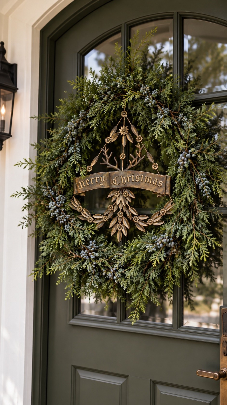 Love of this vintage look Christmas wall hanging holiday wall hanging will be perfect for a wreath or on your door or on the wall Holiday

#LTKSaleAlert #LTKHome