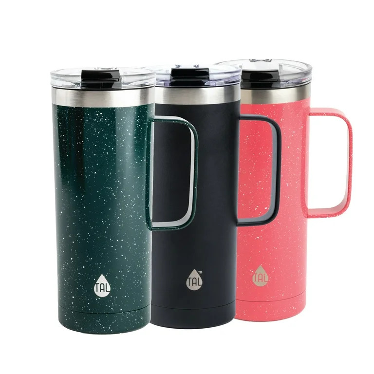 TAL Stainless Steel Mountaineer Travel Mug 20 fl oz, Bright Pink - Walmart.com | Walmart (US)
