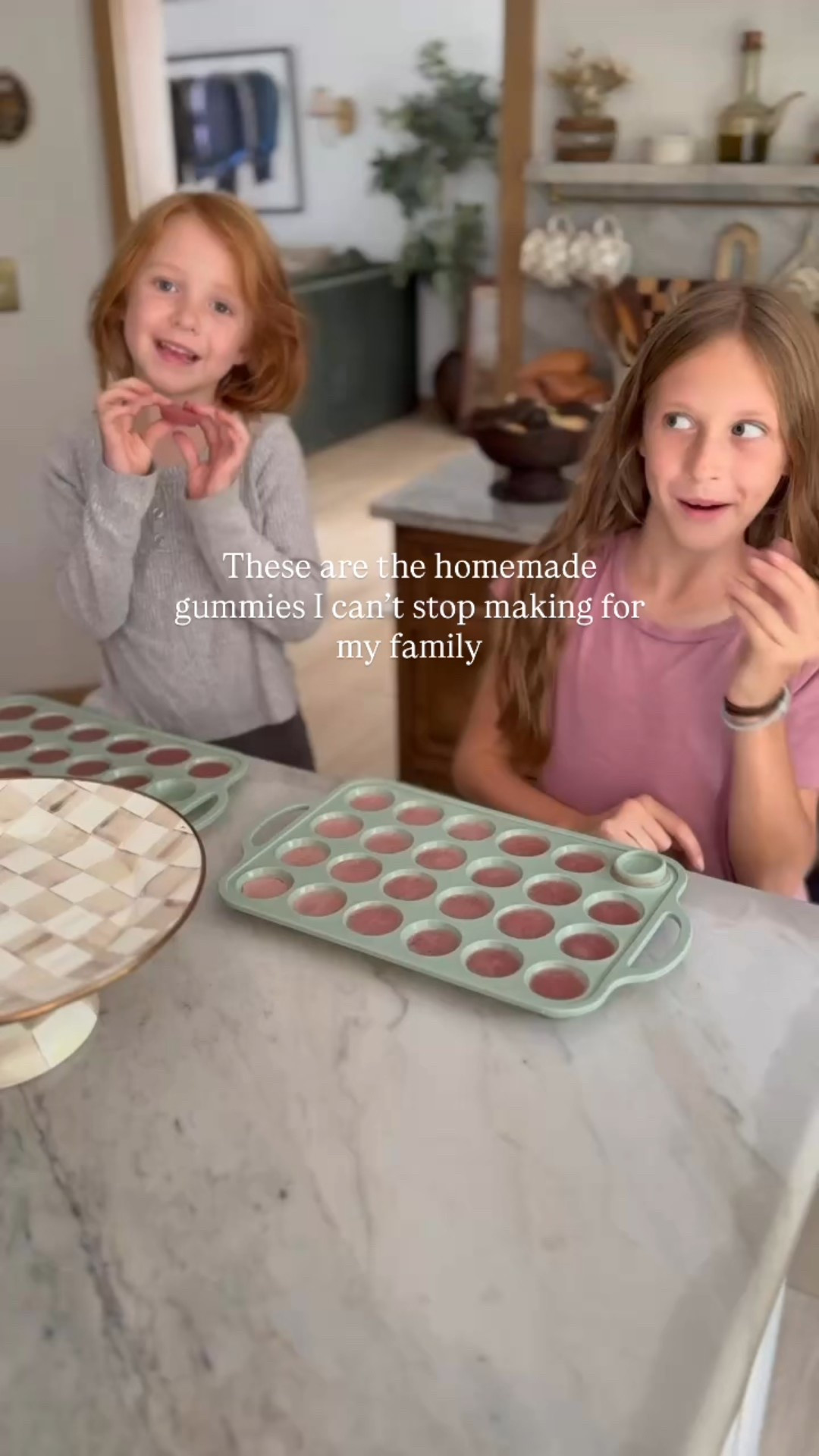 The easiest homemade gummies! You can use any fruit, fresh or frozen and adjust the sweetness as you’d like. Gelatin is such a superfood and has so many benefits! I love making them in the mini muffin molds and putting them in the kids lunches 😋 

#LTKHome #LTKKids #LTKFamily