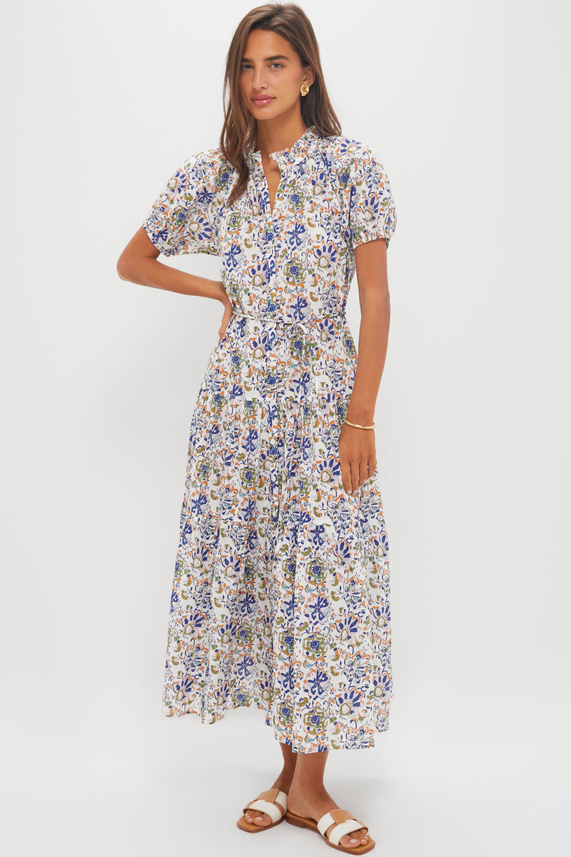 Batik Floral Cream Mazza Maxi | Tuckernuck (US)