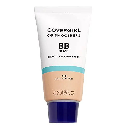 COVERGIRL Smoothers Lightweight BB Cream, 1 Tube (1.35 Ounce), Light to Medium 810 Skin Tones, Hy... | Walmart (US)
