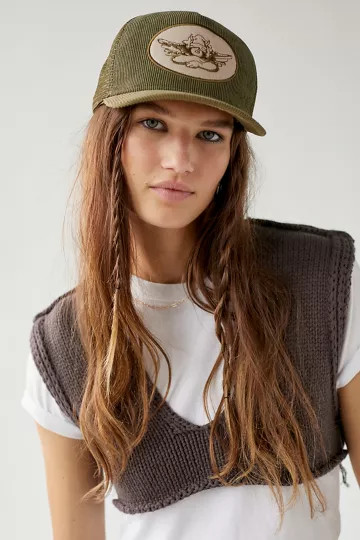 Boys Lie Corduroy Trucker Hat | Urban Outfitters (US and RoW)