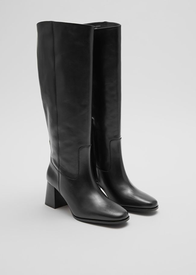 Leather Knee Boots | & Other Stories (EU + UK)