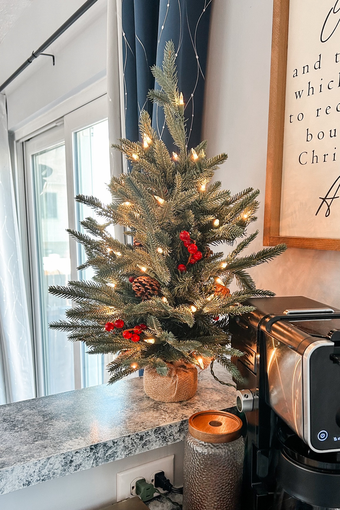 This table top Christmas tree is absolutely adorable, is prelit, comes decorated and would be perfect in any room 😍🎄

#LTKSeasonal #LTKHome #LTKHoliday