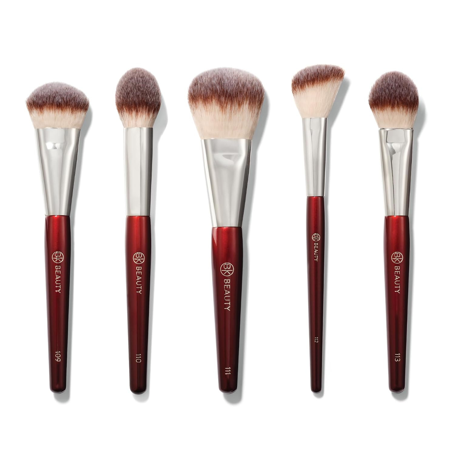 BK BEAUTY - CORE LINE EXTENSION FACE SET (5PC) - Professional Makeup Brush Set for Liquid, Cream & Powder | Premium Makeup Brushes for Flawless Application | Amazon (US)