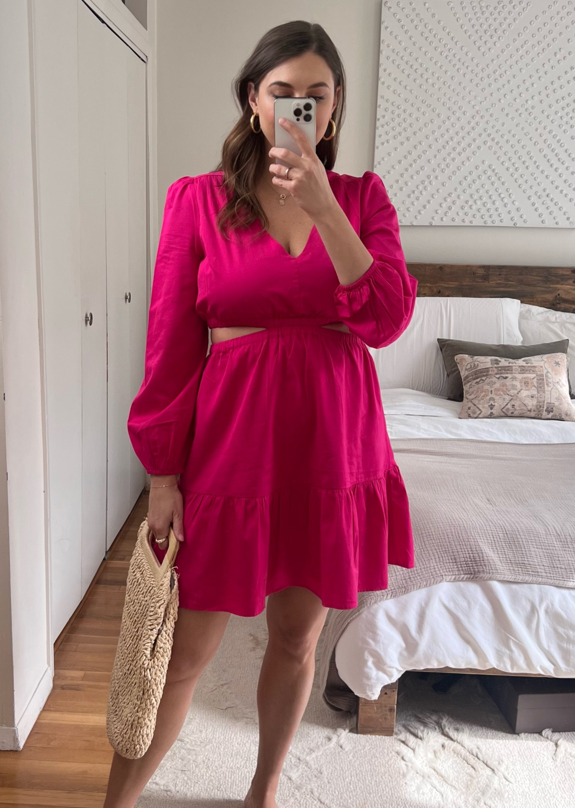 By johnny outlet pink punch dress