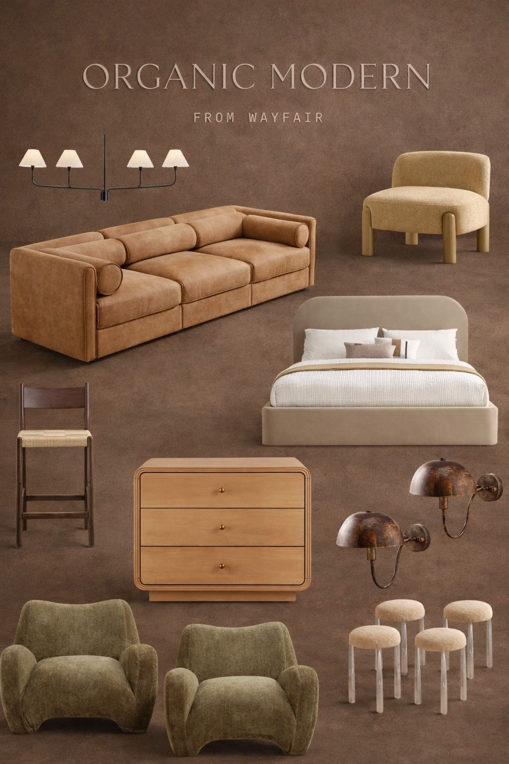 Organic modern living made easy 🤎
This space is all about warm neutral furniture, curved silhouettes, soft upholstery, and timeless wood tones. Every piece here is from Wayfair, making it simple to mix organic modern furniture, cozy textures, and elevated everyday design. Perfect inspiration for a neutral living room, modern cozy home, or anyone loving warm minimalist decor.

@wayfair #AD #WayfairPartner #Wayfair #NewYearNewYou