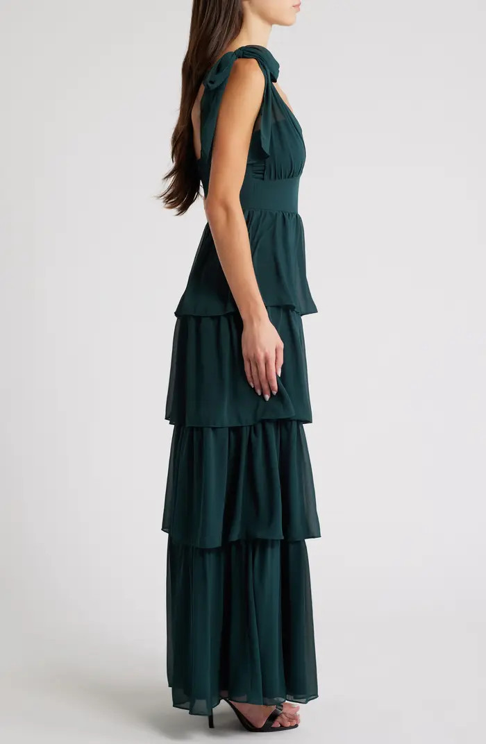 Elevated Vision Tiered Cocktail Dress | Nordstrom