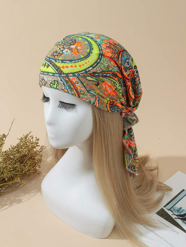 Paisley Print Head Wrap | SHEIN