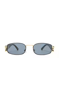 AIRE Sirius Sunglasses in Gold, Black, & Smoke Mono from Revolve.com | Revolve Clothing (Global)