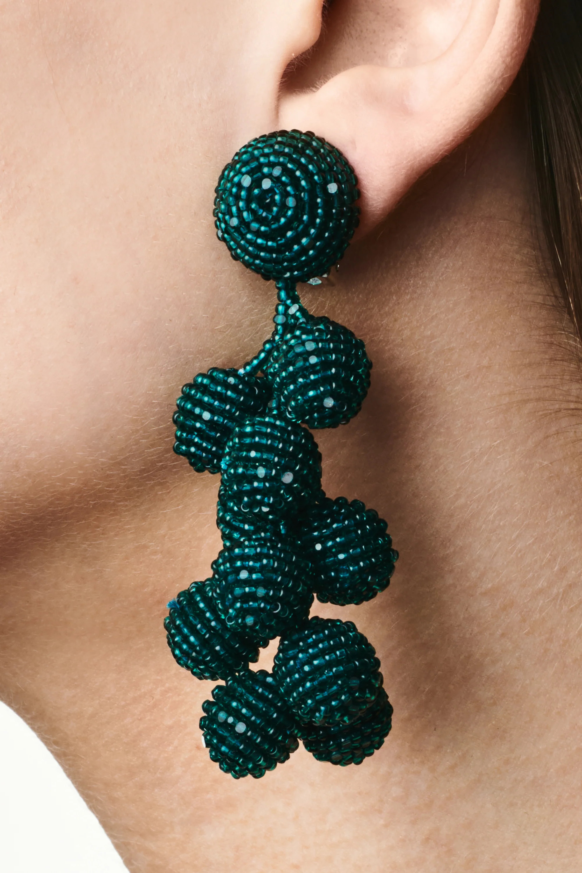 COCONUTS EARRINGS - TEAL | Sachin and Babi
