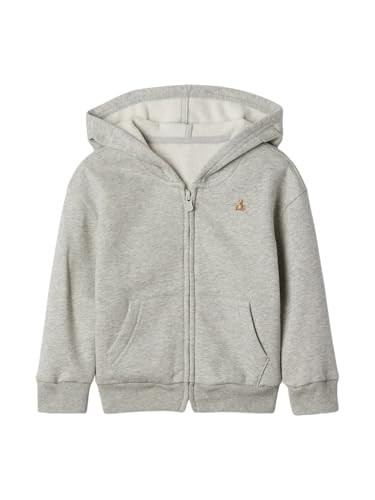 GAP baby-boys Solid Full-Zip Hoodie Light Heather Grey B08 6-12M | Amazon (US)