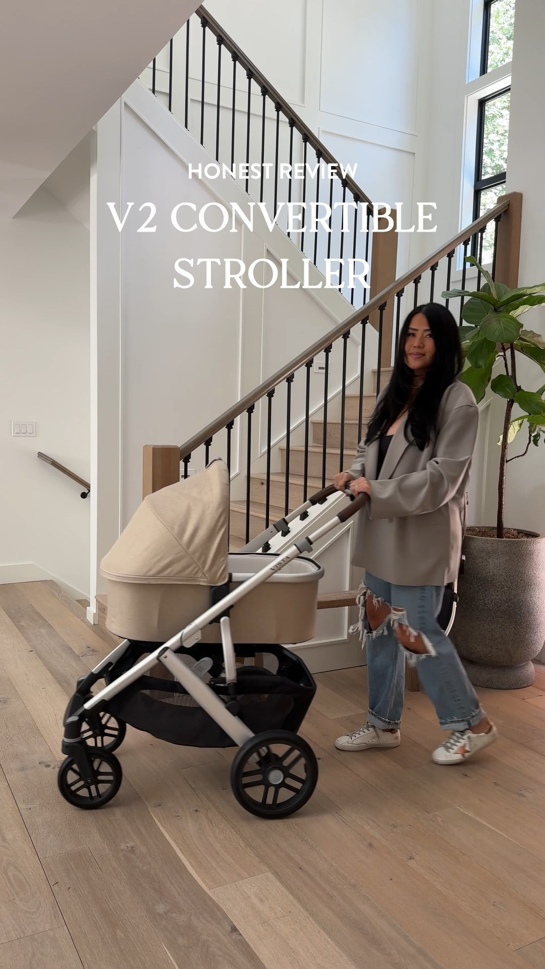 I've used this stroller for 6 months, and here's everything you need to know about the UPPAbaby VISTA V2 Stroller.

The V2 is perfect for long walks or navigating city streets. The large wheels and suspension make for smooth rides, and it steers like a dream—by far the best out of any of the others we tried.

The bassinet is perfect for newborns. With just one hand, you can detach it and carry your sleeping infant anywhere. The adjustable handlebar makes it comfortable for parents of all heights to push. We go on long 5-mile walks, and it keeps our newborn cozy and safe while napping. 

It has a pop-out SPF sunshade and a zip-out canopy for breathability on warmer days. The ventilated base and breathable, washable mattress pad make sure our baby stays comfortable and safe. It's approved for overnight sleeping, which has been great for when we need a portable sleep solution.

Switching to the toddler seat is super easy. One of my favorite features is the one-handed, fully reclining seat. Plus, the extendable canopy with UV protection keeps your baby safe from the sun. The peek-a-boo window provides great ventilation and lets you keep tabs on your baby. You can also adjust the seat to face you or away.  and the storage basket is huge, perfect for grocery shopping or trips to the mall, holding up to 30 lbs.

Folding the stroller is super simple—just pull the side triggers. It is hefty, so it’s on the heavier side, but the compact fold makes it easy to store in your car or at home.

Overall, we LOVE our UPPAbaby V2 Stroller and the fact that we can purchase an additional rumble seat if we add another member to our family.

Baby essentials, baby must have, stroller review, mom life, baby registry ideas

#LTKHome #LTKBump #LTKBaby