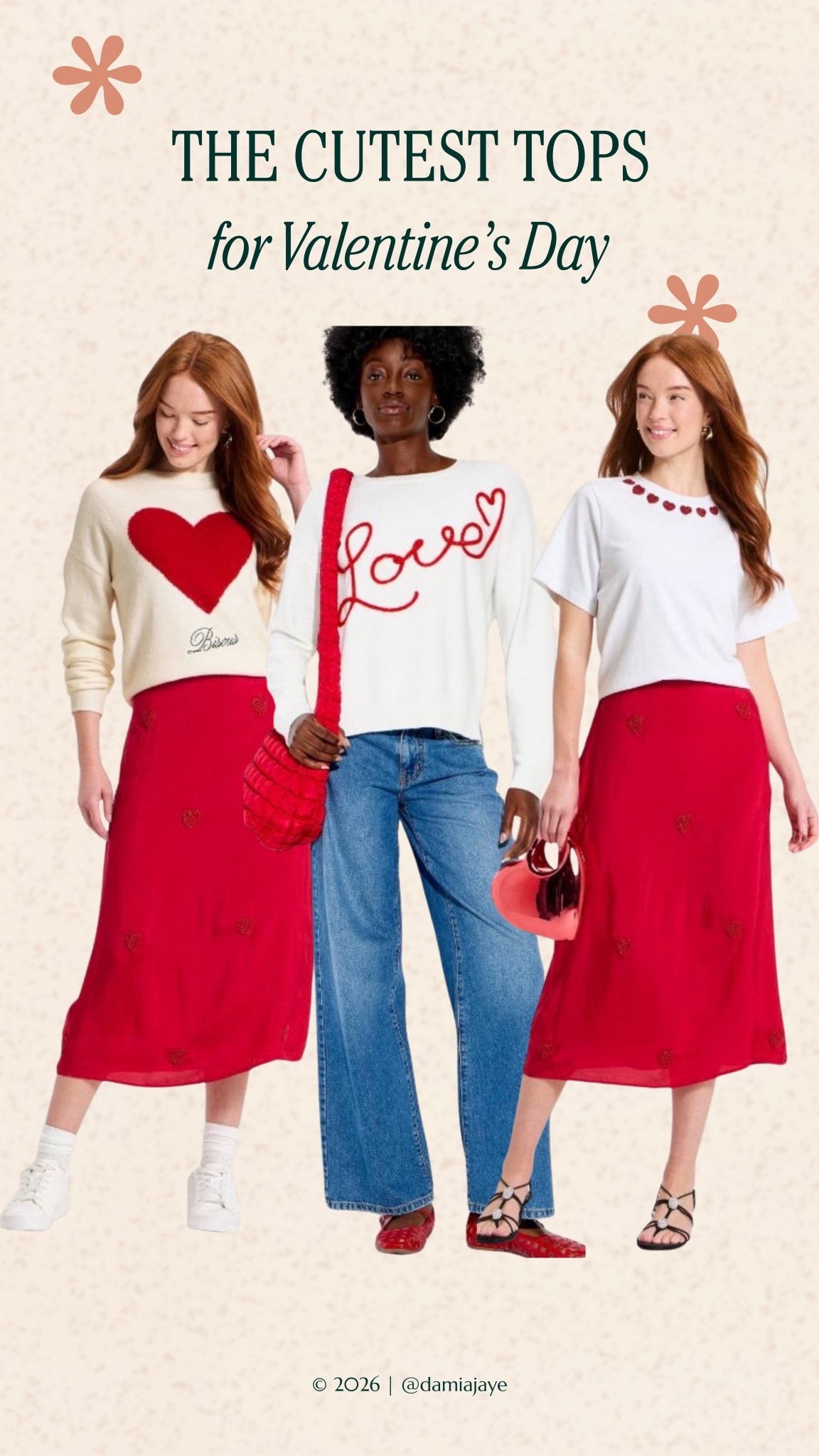 How PRECIOUS are these Target tops??? 🤩

Which one will you be wearing for Valentine’s Day?

🌿✨♥️



#LTKSeasonal #LTKmomlife #LTKootd